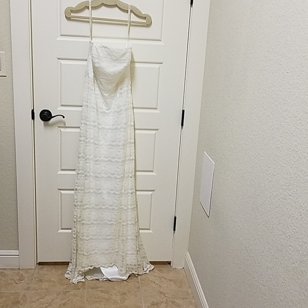 Galina ivory wedding dress